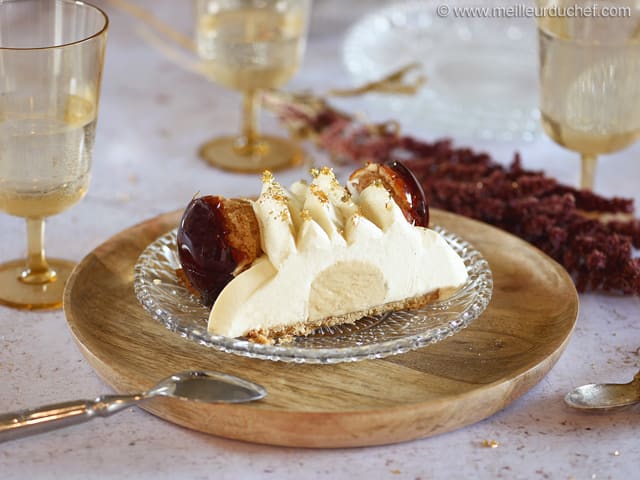 Bûche de Noël façon Saint-Honoré