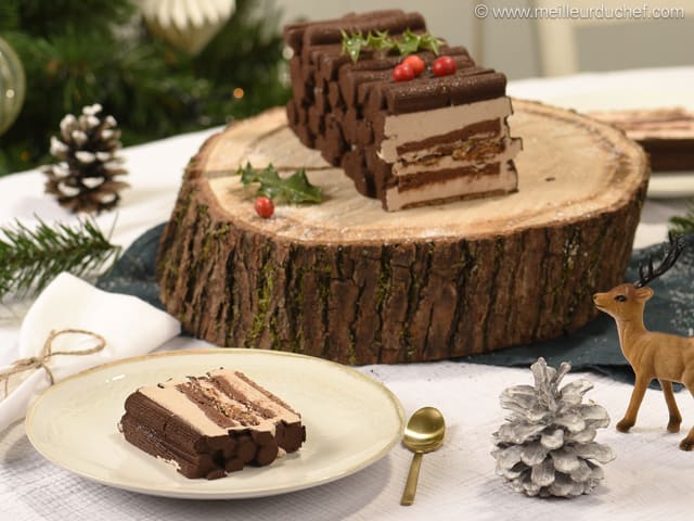 Bûche de Noël Woody