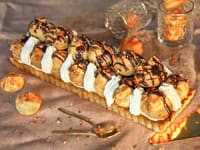 Bûche de Noël façon Profiteroles