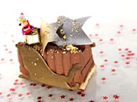 Bûche de Noël fondante au chocolat