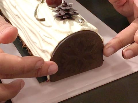 Bûche de Noël façon forêt noire - 61