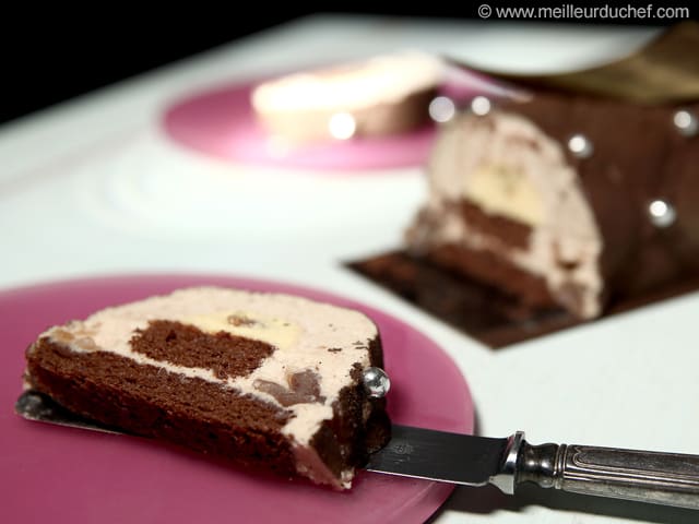 Bûche de Noël aux marrons