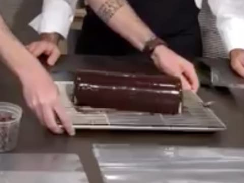 Bûche de Noël chocolat - 111