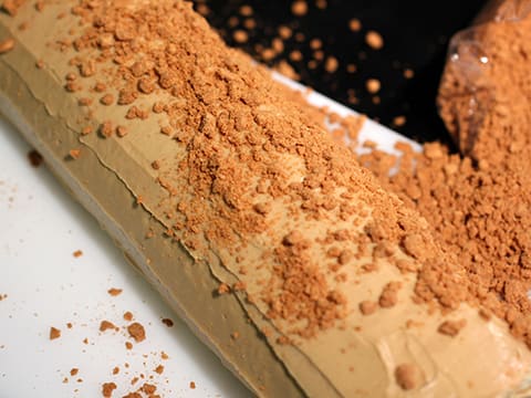 Bûche de Noël aux spéculoos - 65