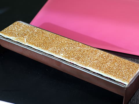 Bûche de Noël passion et son insert chocolat - 71