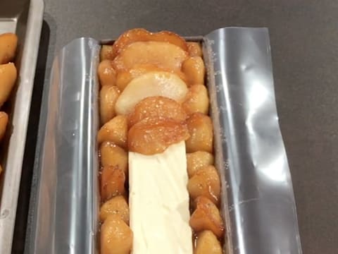 Bûche de Noël pomme façon tatin - 60