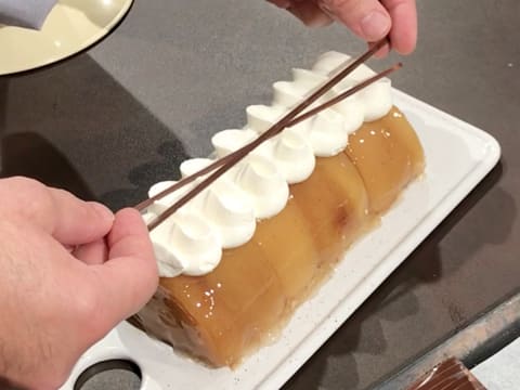 Bûche de Noël pomme façon tatin - 87