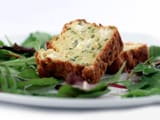 Cake courgettes feta
