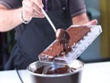Cannelés chocolat fourrés au praliné - 3