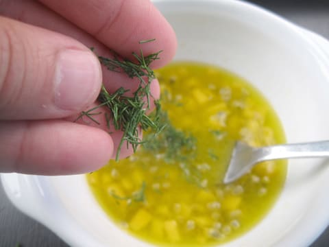 Carpaccio de Saint-Jacques à la mangue - 15