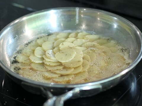 Carré d'agneau cuisson basse température au thym, pommes Anna - 28