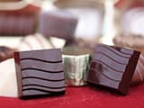 Carr&eacute; spirale au chocolat