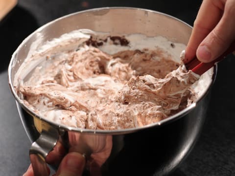 Obtention d'une mousse au chocolat