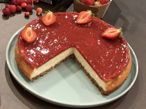 Cheesecake aux fruits rouges - 46