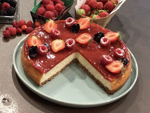 Cheesecake aux fruits rouges - 47