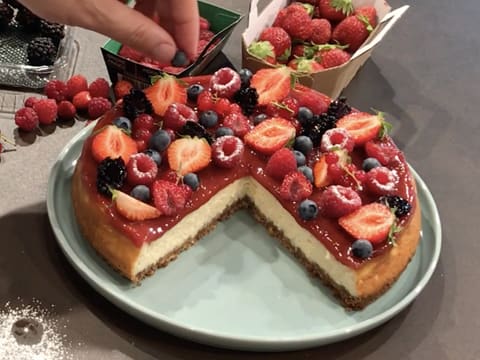 Cheesecake aux fruits rouges - 48