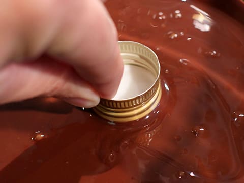 Chips en chocolat pour décoration d'entremets - 10