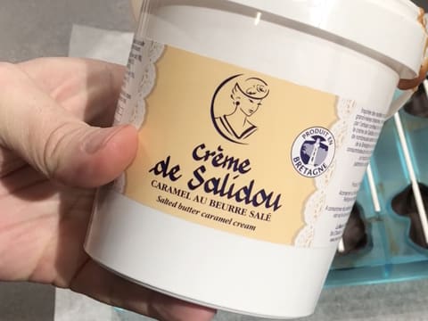 Pot de caramel au beurre salé