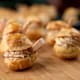 Choux fourrés à la mousse de foie gras