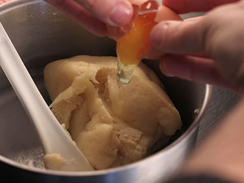 Choux fourrés à la mousse au jambon blanc - 3