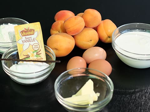 Clafoutis aux abricots - 1