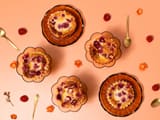 Clafoutis &agrave; la framboise