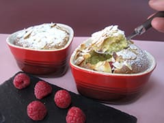 Clafoutis aux framboises