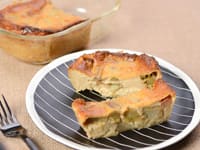 Clafoutis à la rhubarbe