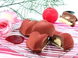 Cur au chocolat fourr&eacute; &agrave; la vanille