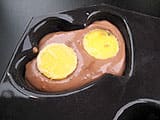Cœur au chocolat fourré à la vanille - 24