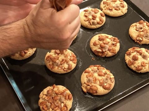 Cookies cacahuètes et caramel beurre salé - 44