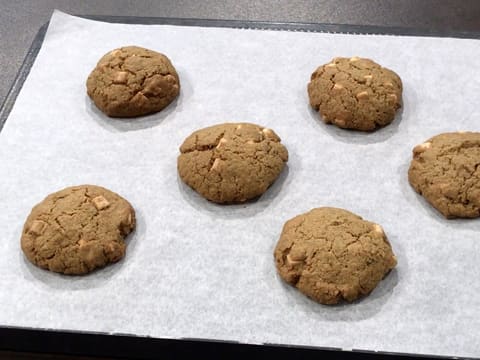 Cookies chocolat blanc et thé matcha - 20