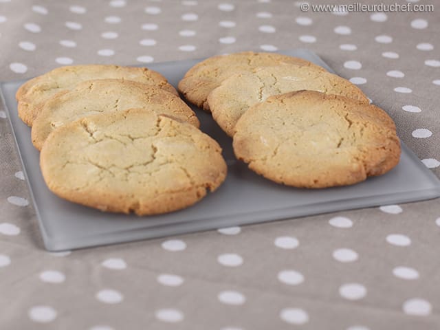 Cookies au chocolat blanc