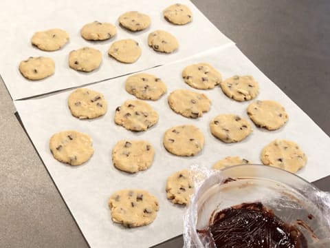 Cookies au chocolat cœur fondant - 18