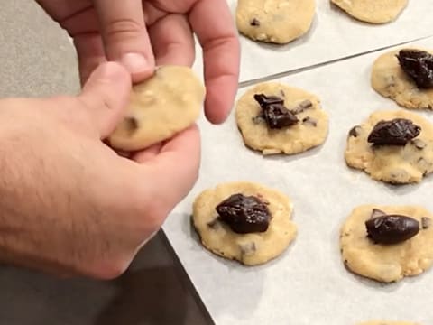 Cookies au chocolat cœur fondant - 20