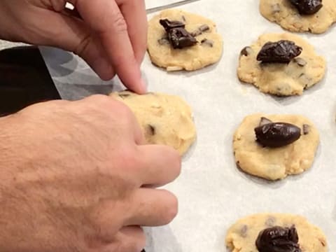 Cookies au chocolat cœur fondant - 21