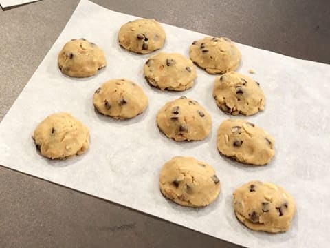 Cookies au chocolat cœur fondant - 22