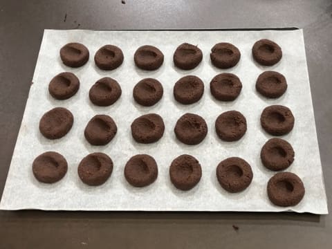 Cookies de Noël au chocolat - 24