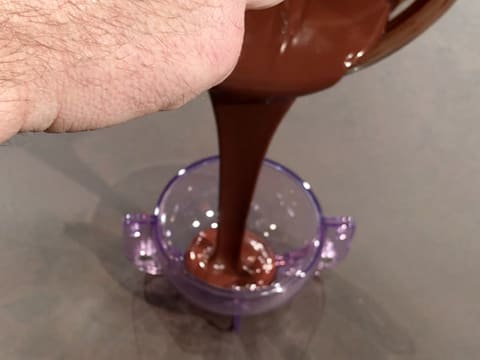 Moulage de coupe en chocolat - 8