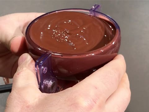 Moulage de coupe en chocolat - 9