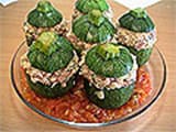 Courgettes rondes farcies - 16