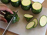 Courgettes rondes farcies - 8