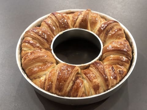 Couronne des rois, chocolat, noisettes, citron - 108