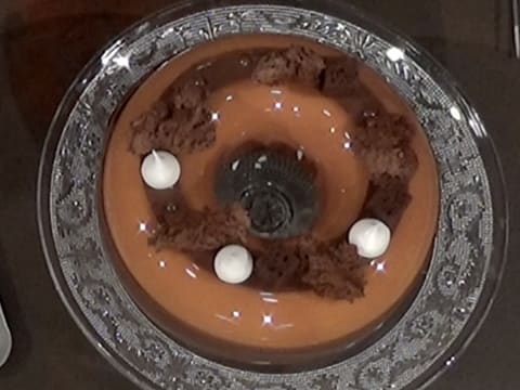 Couronne de Noël Caramel, Chocolat et Cacahuètes - 206