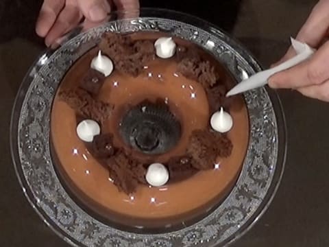 Couronne de Noël Caramel, Chocolat et Cacahuètes - 207