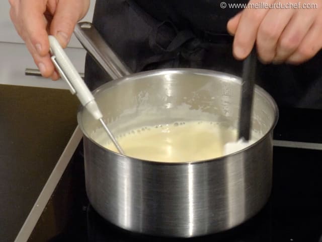 Crème anglaise de Thierry Bamas (MOF)