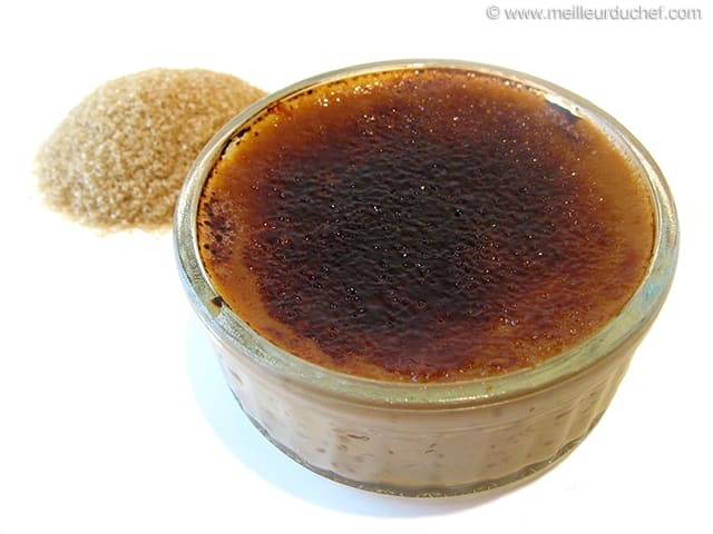 Crème brulée au carambar