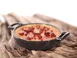 Cr&egrave;me br&ucirc;l&eacute;e &agrave; la truffe