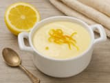 Cr&egrave;me de yaourt au citron