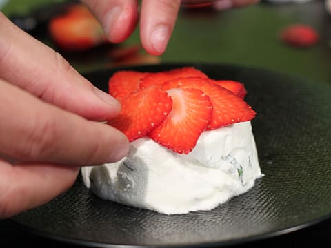 Crémets aux fraises et basilic frais - 21